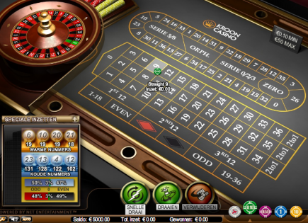 Kroon Casino roulette